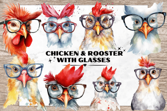 Chicken Rooster with Glasses – Part 1: A Designer’s Review for Real Client Projects