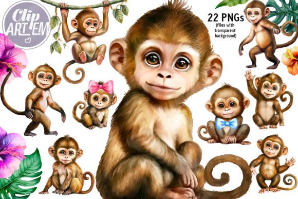 Monkey Bundle Jungle Png Images Clip Art: A Designer’s Real-World Review
