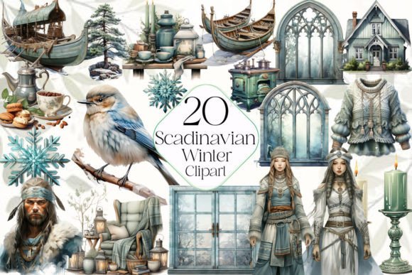 Scandinavian Winter Clipart: A Brand Designer’s Review for Real Business Use