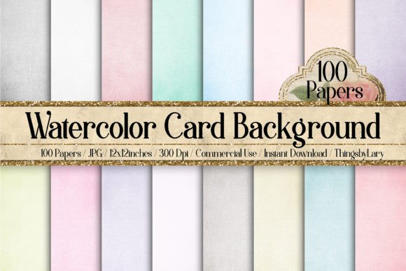 Watercolor Background Card Greeting Review